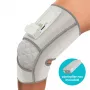Ρυθμιζόμενος επίδεσμος γόνατος HoMedics SR-CMK10H — θερμοθεραπεία για πόνο στο γόνατο, ρυθμιζόμενη εφαρμογή