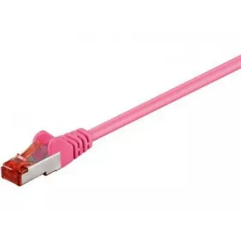 Microconnect SSTP601PI Καλώδιο δικτύου ροζ 1 m Cat6 S/FTP (S-STP)