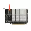 Κάρτα DeLOCK PCI Express x16 σε 5 x εσωτερικές M.2 Key B / SATA