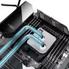Alphacool Core 1 13444 μπλοκ νερού CPU, LGA1700/LGA1851/AM4/AM5, ασημί