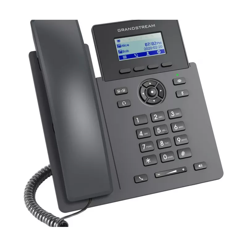 Grandstream Networks GRP2601P IP τηλέφωνο μαύρο 2 γραμμές LCD