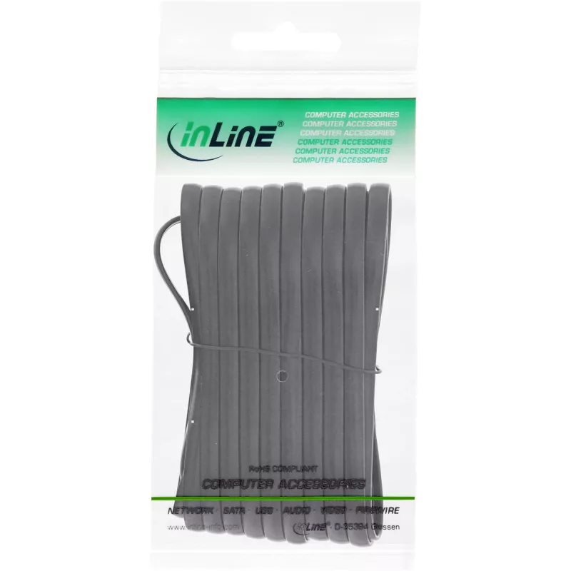InLine καλώδιο Modular RJ12 βύσμα αρσενικό / βύσμα αρσενικό 6P6C 20m