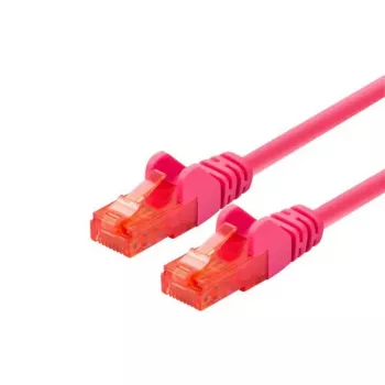 Καλώδιο δικτύου LOGON TCU66U010M Cat6 U/UTP ματζέντα 1 m RJ-45–RJ-45