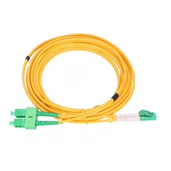 Patchcord Extralink SC/APC σε LC/APC Singlemode Duplex 9/125 µm 3 mm 5 m