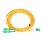 Patchcord Extralink SC/APC σε LC/APC Singlemode Duplex 9/125 µm 3 mm 5 m
