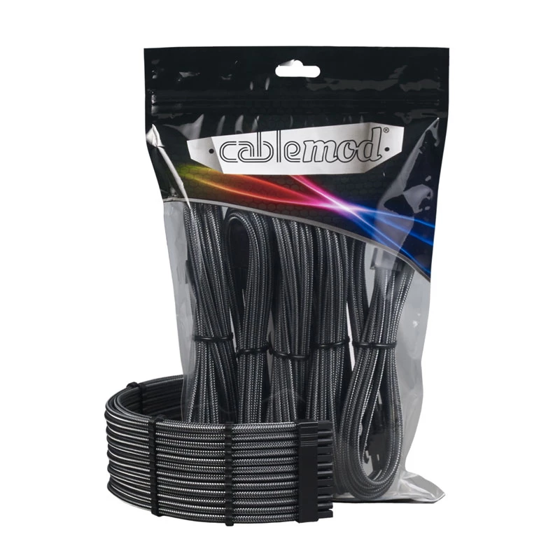 CableMod PRO ModMesh 12VHPWR σετ επέκτασης καλωδίου - carbon