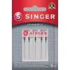 Βελόνες ραπτομηχανής SINGER 90/14 Universal για υφαντά υφάσματα, συσκευασία 5 τεμ.