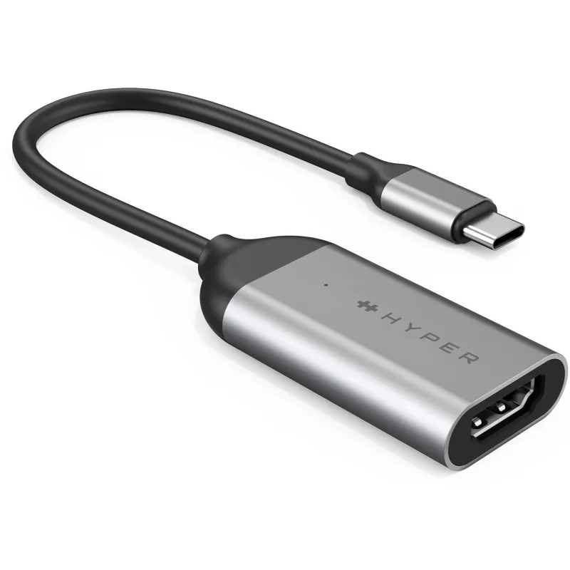 HYPER HD-H8K USB Type-C HDMI Ανοξείδωτο ατσάλι