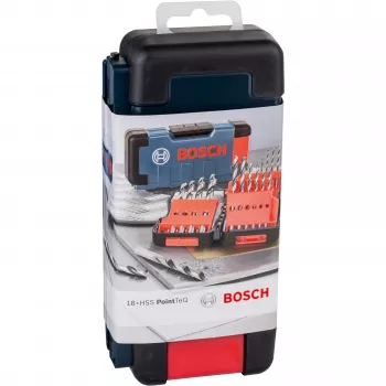 Σετ ελικοειδών τρυπανιών Bosch HSS PointTeQ 2608577350