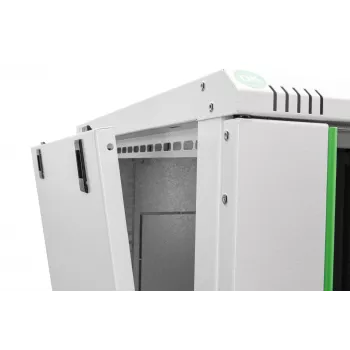 DIGITUS Professional Dynamic Basic Series DN-19 16U-6/6-EC - κουτί - κατάλληλο για επιτοίχια τοποθέτηση - γκρι, RAL 7035 - 16U - 48,3 cm (19)