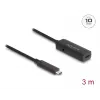 Καλώδιο USB DeLOCK 80027 3 m USB-C μαύρο