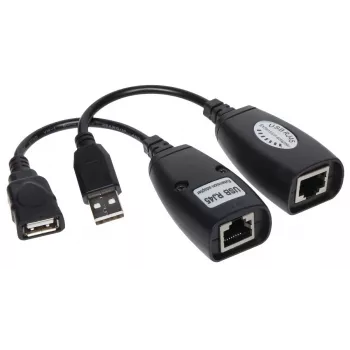 Genway USB-EX-50 Hub διασύνδεσης USB 2.0 Μαύρο