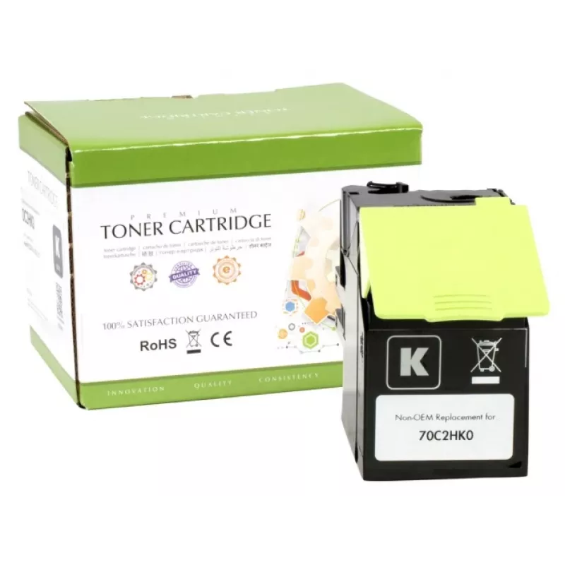 Συμβατό Static-Control Lexmark 702HK (70C2HK0) μαύρο, 4000 σελίδες
