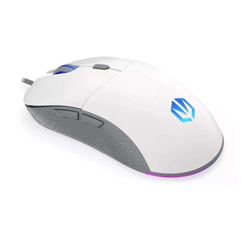 ENDORFY GEM Plus Onyx Λευκό Ποντίκι Gaming Δεξιόχειρας USB Type-C Οπτικό 19000 DPI