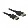Καλώδιο HDMI DeLOCK 85216 1,5 m Type-A αρσενικό-αρσενικό μαύρο