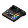 Studio controller RØDE Caster Duo Μαύρο — 2 Combo XLR/TRS, 2 TRS Line έξοδοι, 48 kHz, 24-Bit, οθόνη αφής, Wi‑Fi, Bluetooth