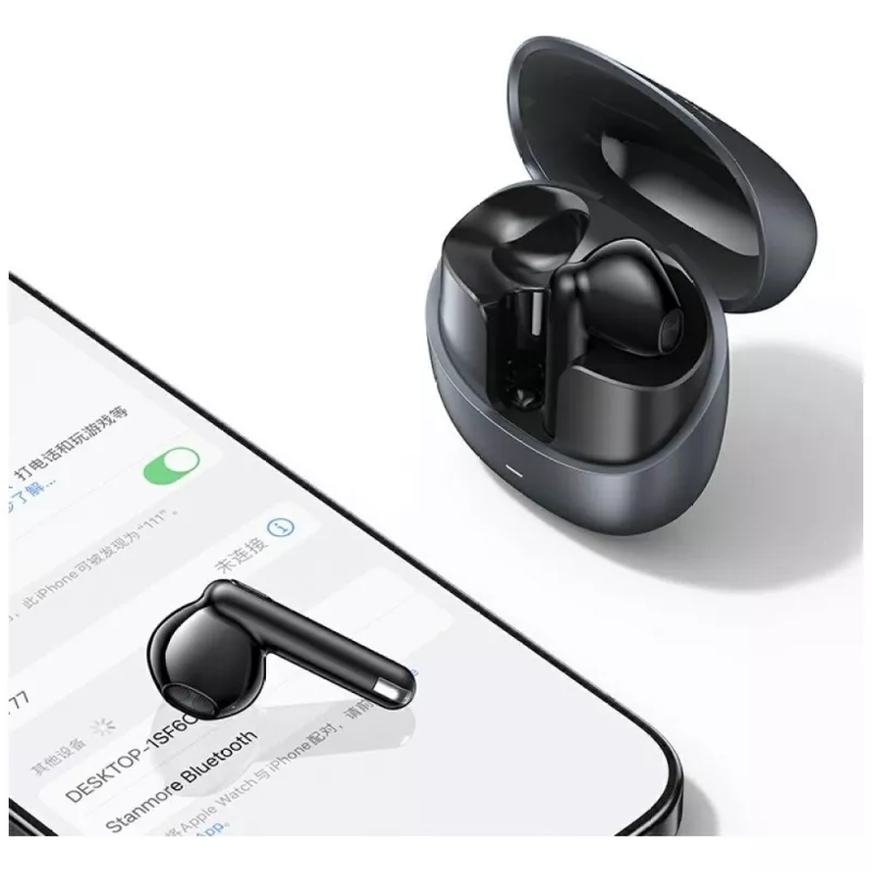 Ασύρματα ακουστικά Bluetooth Usams TWS E03 γκρι