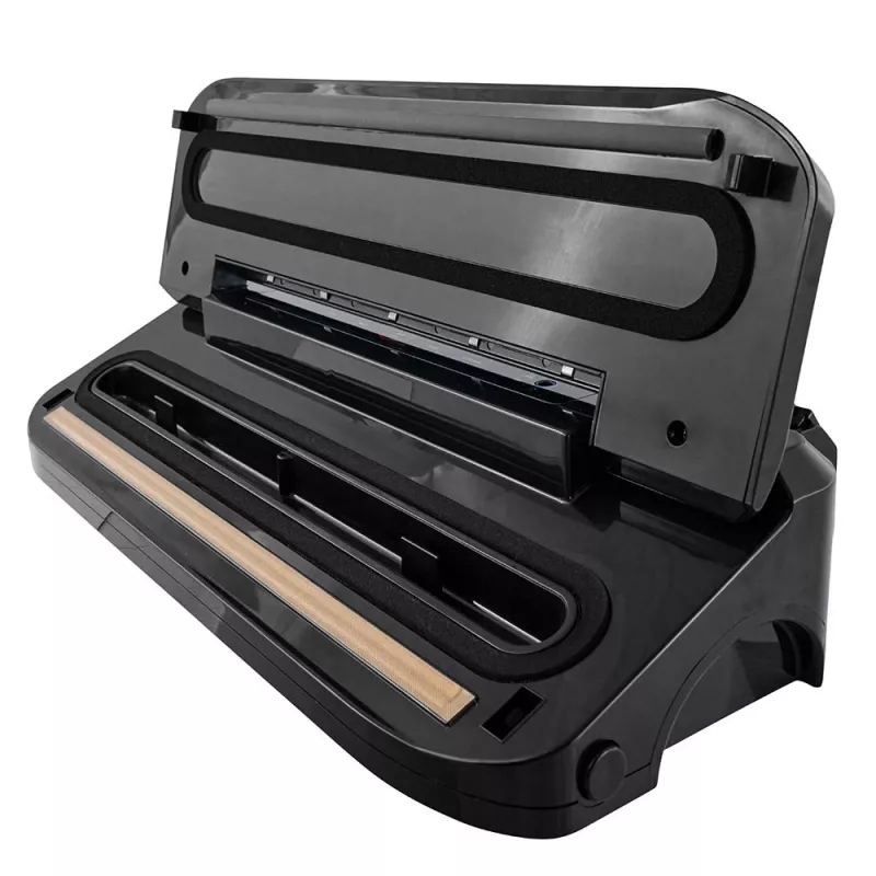 Gastroback Design Basic Συσκευή κενού 800 mbar Μαύρο Ανοξείδωτο χάλυβα