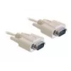 Σειριακό καλώδιο DeLOCK RS-232 1 m μπεζ DB-9