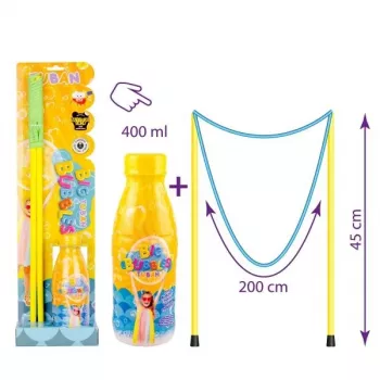 Κορδόνι για μεγάλες φούσκες σαπουνιού + υγρό 400 ml