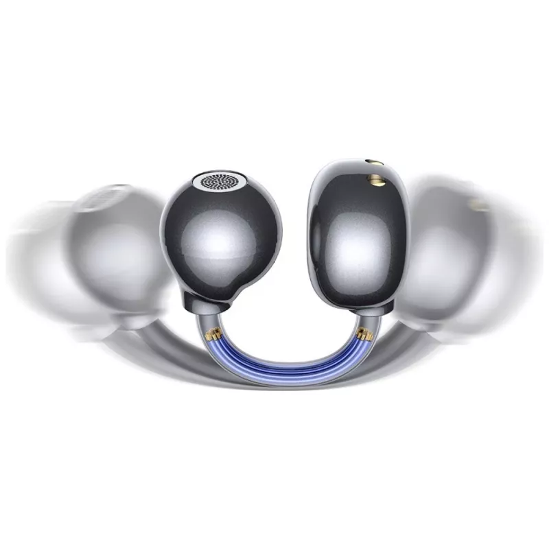Ακουστικά Bluetooth R02 Clip-on γκρι