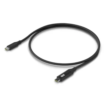 Καλώδιο USB Ubiquiti UACC-Cable-USB-100W-1M-BK USB C μαύρο γκρι 1m 0,48 Gbit/s