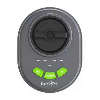 Έλεγχος άρδευσης RainPoint HIC406B — έλεγχος 4 ζωνών μέσω Bluetooth app