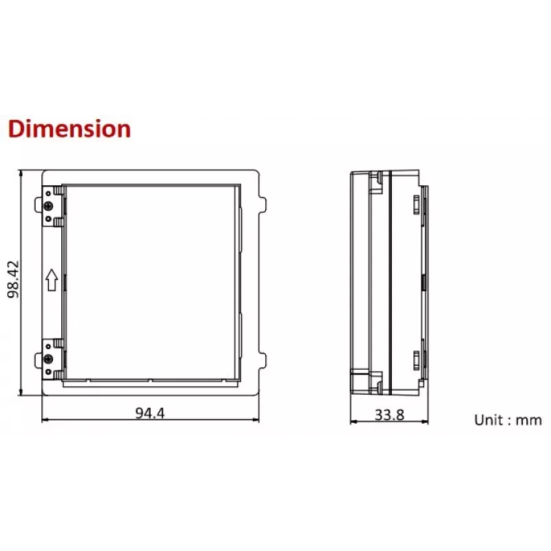 Οθόνη Hikvision DS-KD-INFO