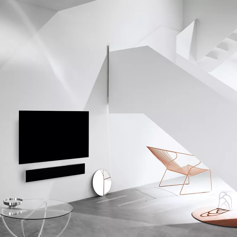 Soundbar Bang & Olufsen Beosound Stage Dolby Atmos μαύρο ασημί