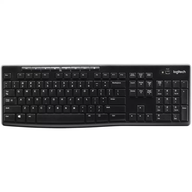 Logitech Wireless Πληκτρολόγιο K270 – Πληκτρολόγιο – ασύρματο