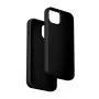 Θήκη σιλικόνης Vention KUFB0-20 για iPhone 15 Plus — Μαύρη, λεπτή προστατευτική θήκη