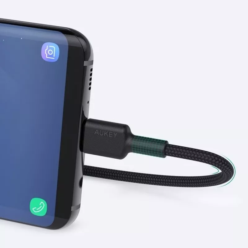 Καλώδιο USB-C Aukey CB-CD45 0,9 m – USB Type-C σε USB-A, υποστήριξη Quick-Charge