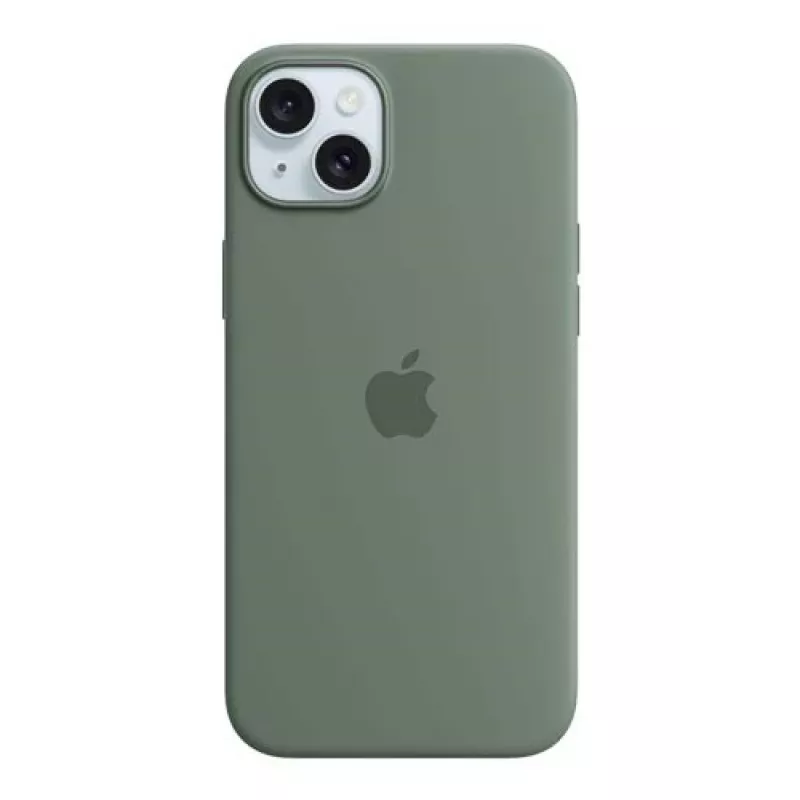 Apple iPhone 15 Plus Σιλικονούχα Θήκη με MagSafe - Cypress