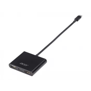 USB γραφικός προσαρμογέας Acer NP.CAB1A.020 μαύρο