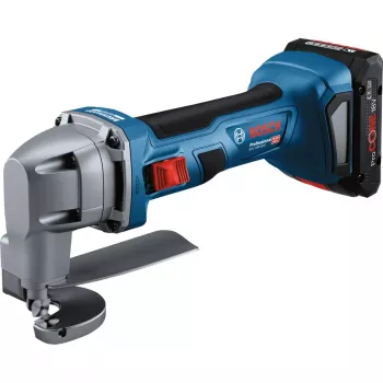 Bosch GSC 18V-16 E Professional επαναφορτιζόμενο ψαλίδι λαμαρίνας, 18 V, 2x ProCORE18V 4,0 Ah, L-BOXX, μπλε/μαύρο