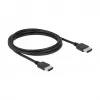 Καλώδιο HDMI DeLOCK 85216 1,5 m Type-A αρσενικό-αρσενικό μαύρο