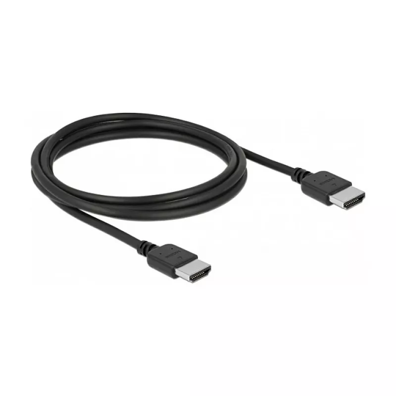 Καλώδιο HDMI DeLOCK 85216 1,5 m Type-A αρσενικό-αρσενικό μαύρο