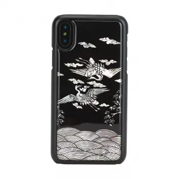 Θήκη smartphone iKins για iPhone XS / XS Max — Crane μαύρη θήκη προστασίας
