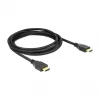Καλώδιο HDMI DeLOCK 84713 1m Type A αρσενικό σε αρσενικό μαύρο