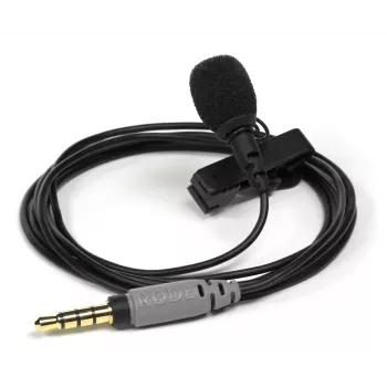 Μικρόφωνο Lavalier RØDE smartLav+ — ενσύρματο, ομοιοκατευθυντικό, 3,5 mm, 20–20.000 Hz, ευαισθησία -35 dB, 2 τεμ., θήκη μεταφοράς