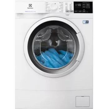 Πλυντήριο ρούχων μπροστινής φόρτωσης Electrolux SensiCare EW6SM404W, 4 kg, Βάθος 37,2 cm, 1000 στροφές/λεπτό, Ενεργειακή κλάση D
