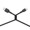 Καλώδιο USB-A σε USB-C Aukey CB-NAC1, 1 m, πλεκτό νάιλον, USB PD 60 W, USB 2.0