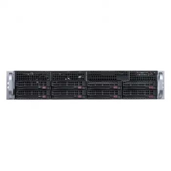 Κουτί server Supermicro 825TQC-R802LPB Rack μαύρο