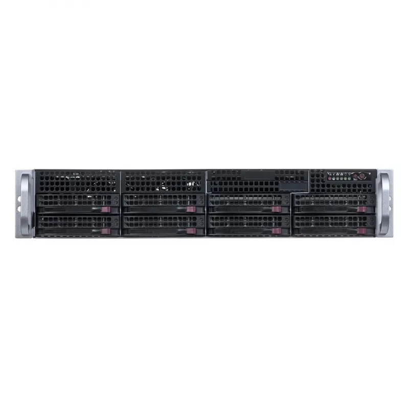 Κουτί server Supermicro 825TQC-R802LPB Rack μαύρο