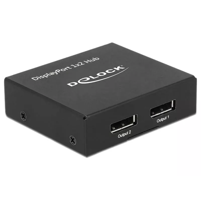 Διαχωριστής βίντεο DeLOCK 87691 DisplayPort 2x DisplayPort
