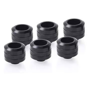 Fitting Kit Alphacool 17477 Ορείχαλκος Μαύρο 23 mm Ύψος 2,6 cm Διάμετρος