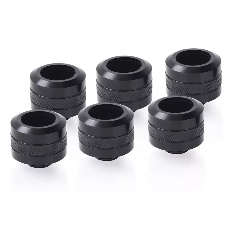 Fitting Kit Alphacool 17477 Ορείχαλκος Μαύρο 23 mm Ύψος 2,6 cm Διάμετρος