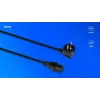 SAVIO CL-181 Καλώδιο τροφοδοσίας CEE 7/7 (E/F) – IEC C13 5m