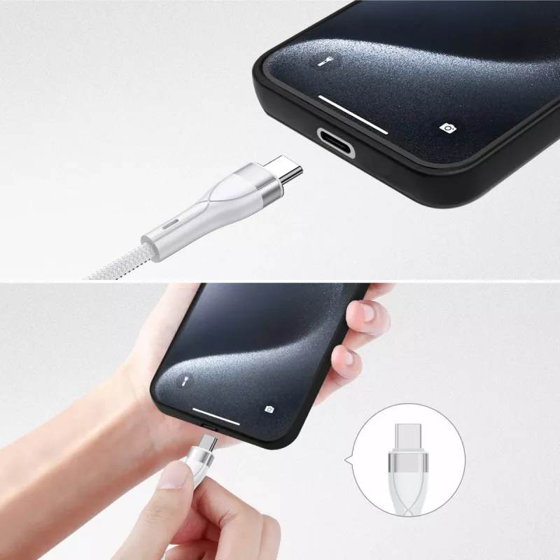 4smarts 541024 Καλώδιο USB 1,2 m USB A/USB C USB C/Micro USB-A/Lightning λευκό (541024)