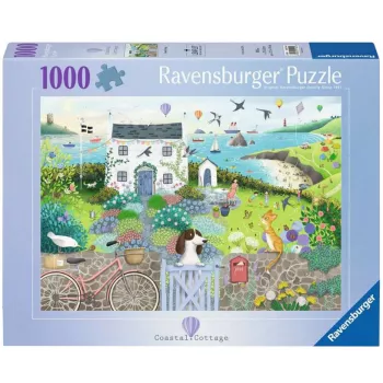 Παζλ Ravensburger Coastal Cottage 1000 τεμ., πλάτος 700 mm, πάχος 2 mm